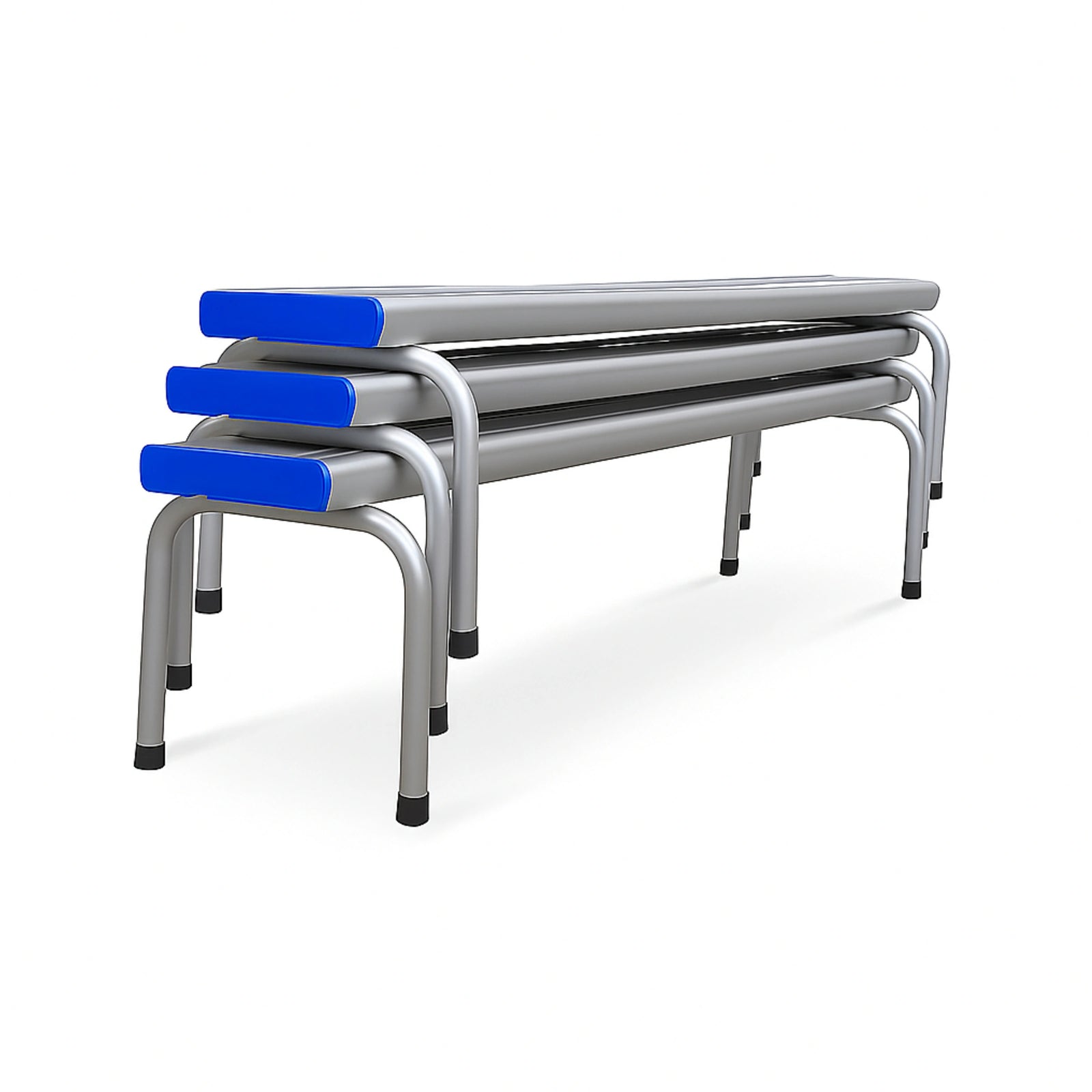 Stack Nested Bench Free Standing Aluminium Stackable Bench Seat – eSafety Supplies