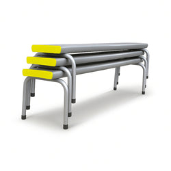 Aluminium Bench Seat - Free Standing & Stackable