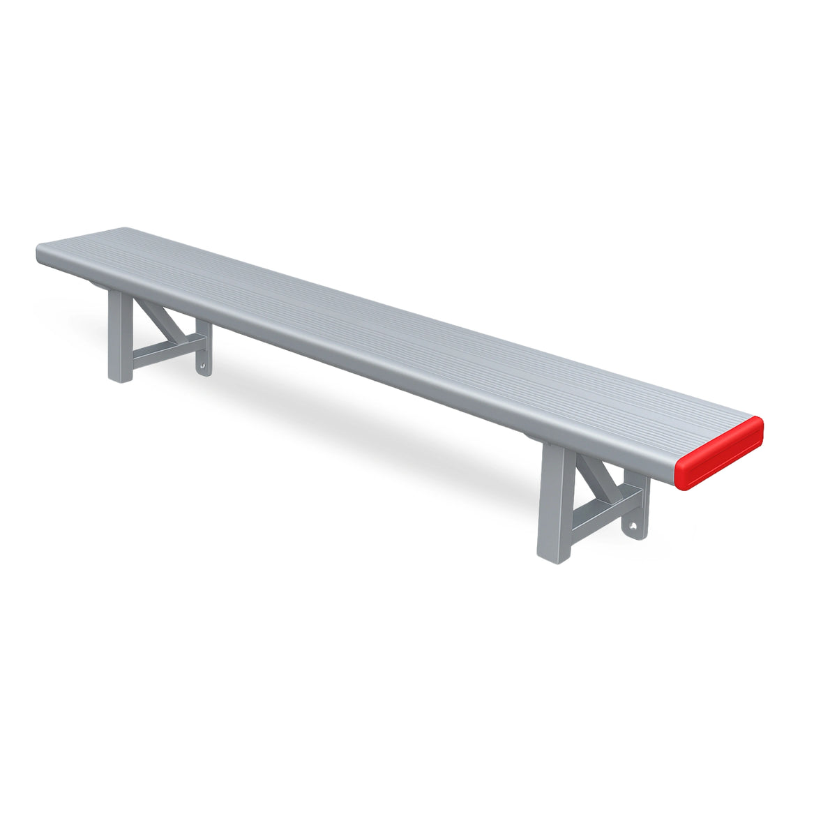 Aluminium Bench Seat - Wall Mounted
