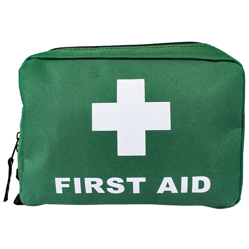 AEROBAG Small Green First Aid Bag 21 x 15 x 7.5cm