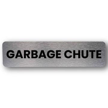 Garbage Chute - Brushed Silver