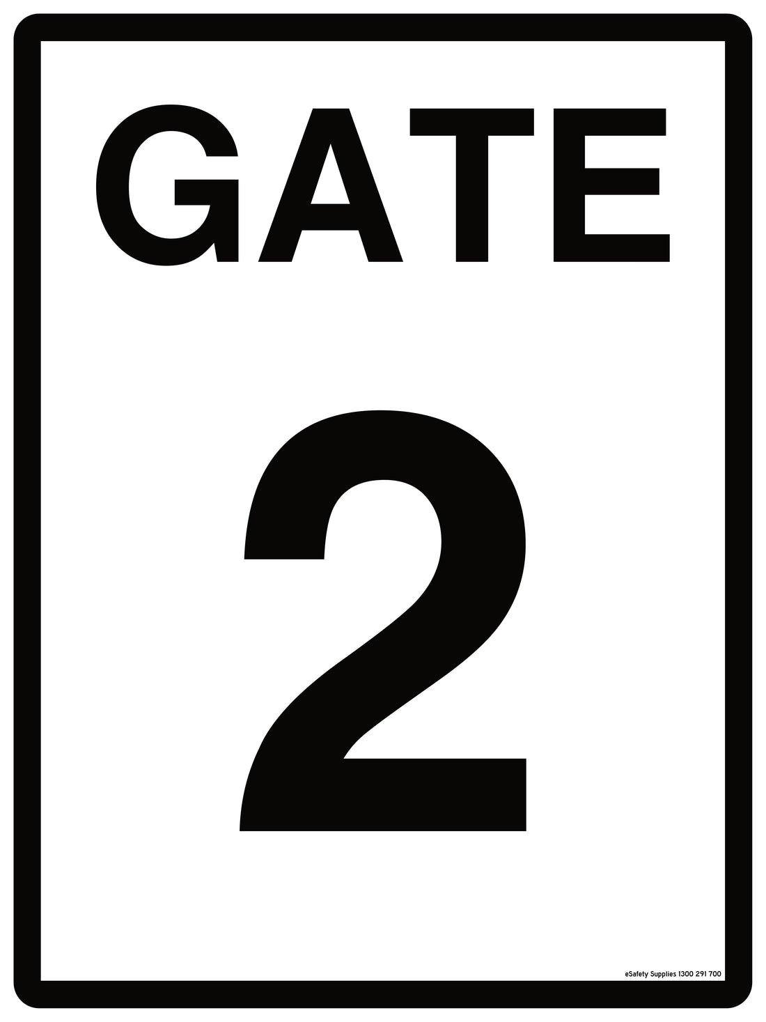 Construction Site Gate Signs