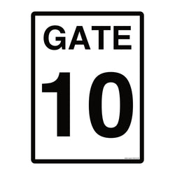 Construction Site Gate Signs