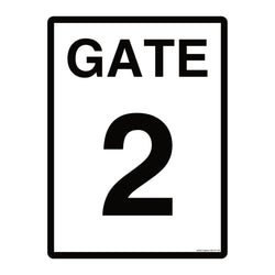 Construction Site Gate Signs