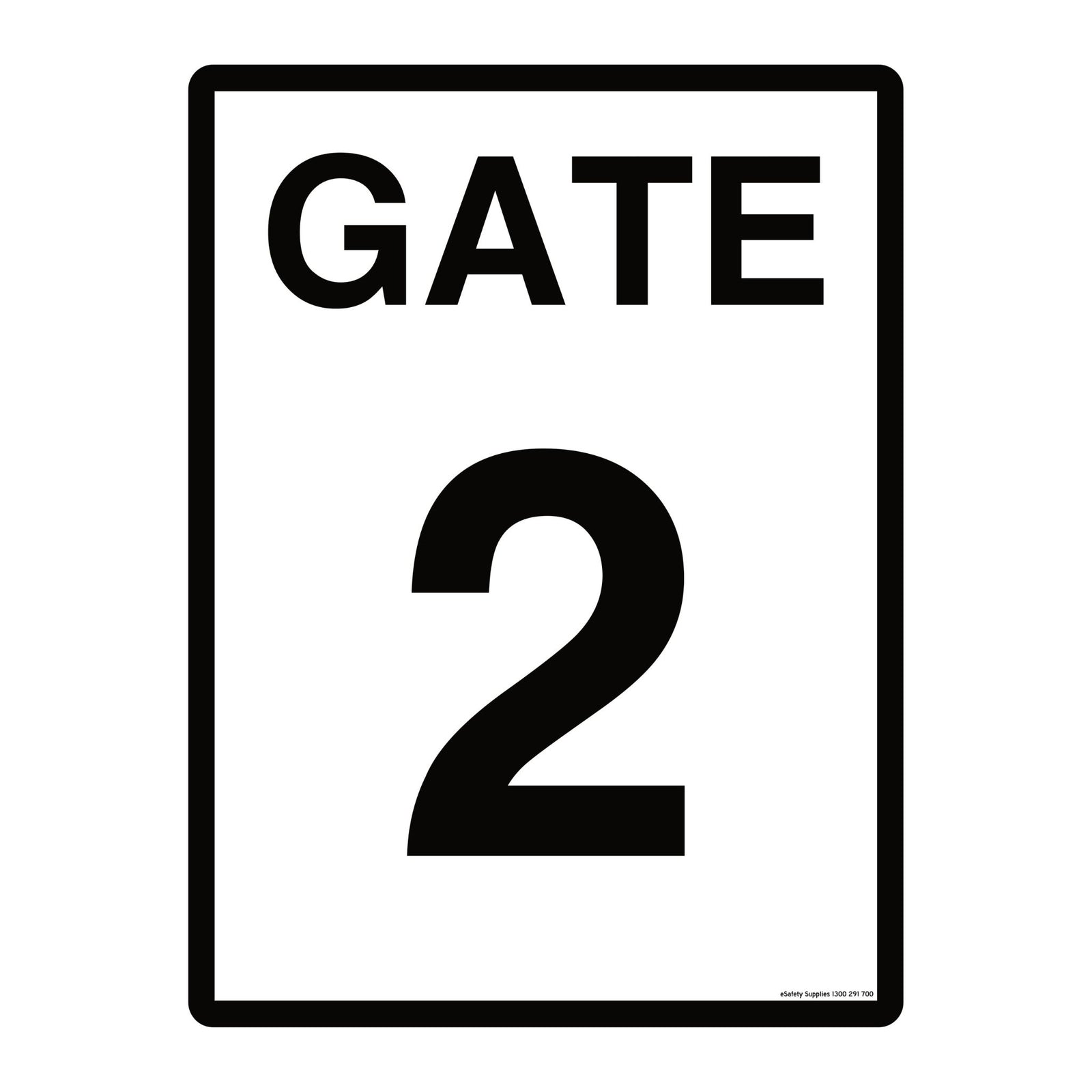 Construction Site Gate Signs