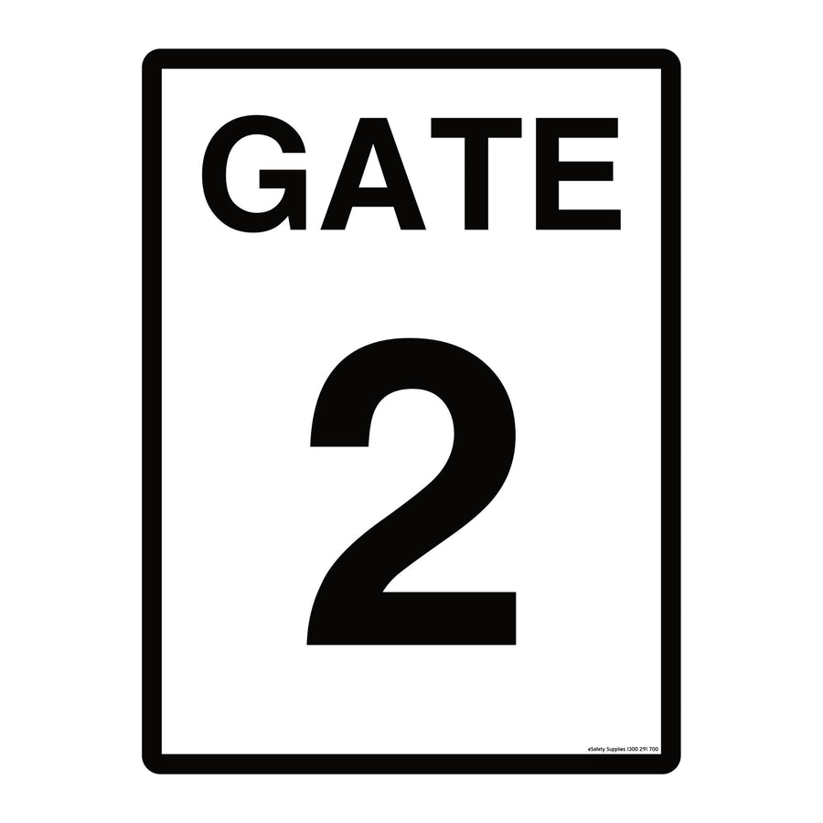 Construction Site Gate Signs