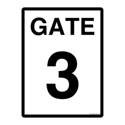 Construction Site Gate Signs