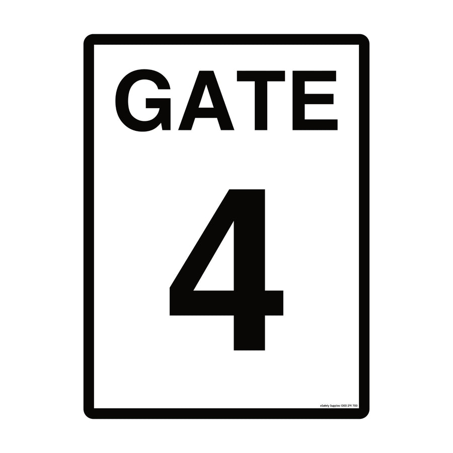 Construction Site Gate Signs