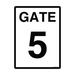 Construction Site Gate Signs
