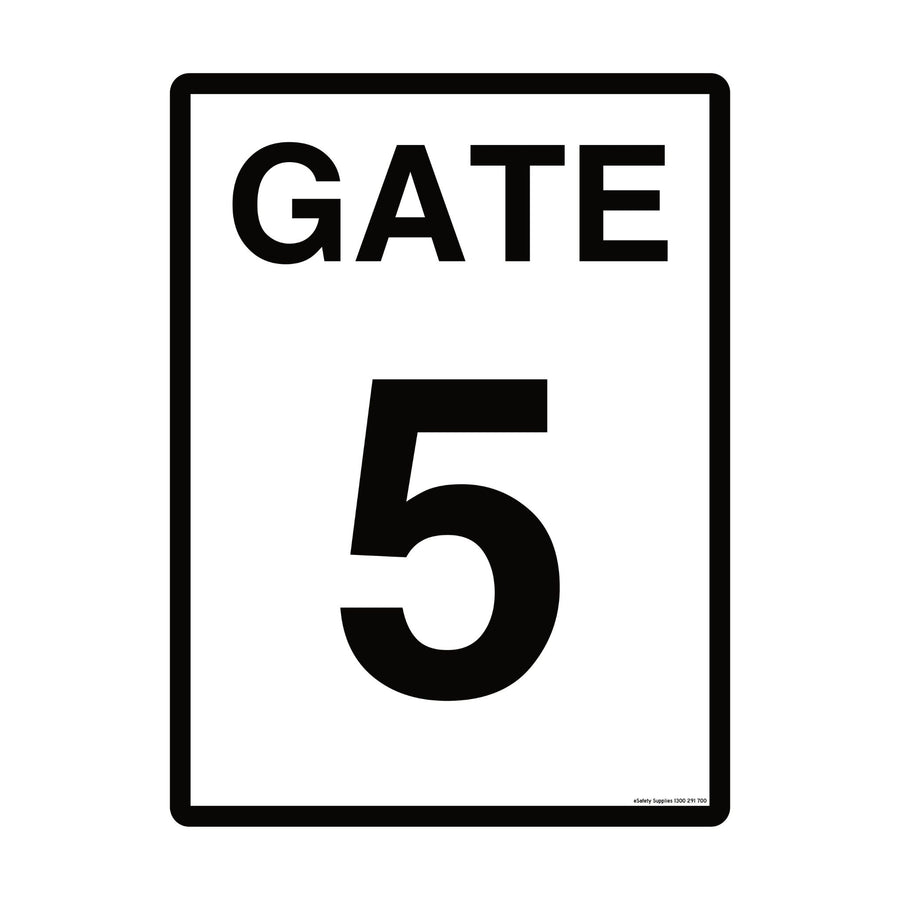 Construction Site Gate Signs