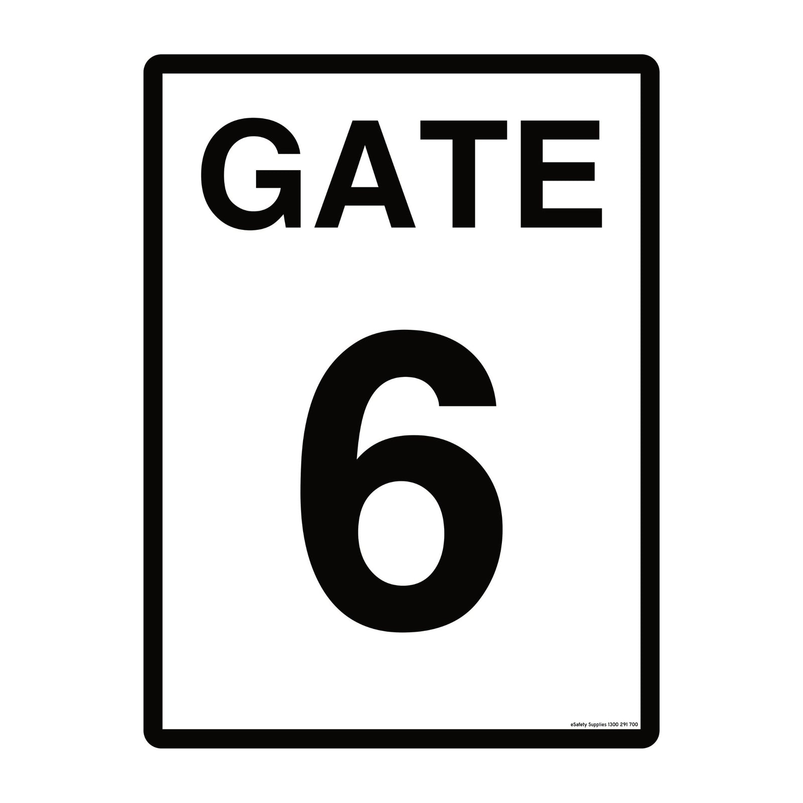 Construction Site Gate Signs