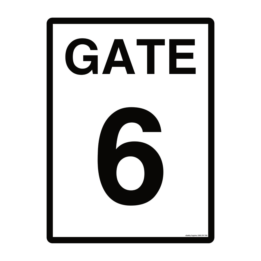 Construction Site Gate Signs
