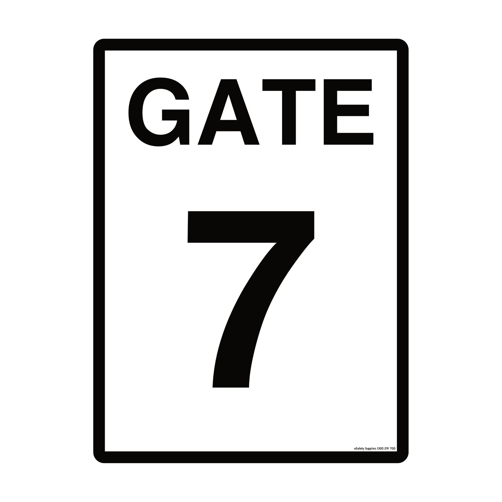 Construction Site Gate Signs