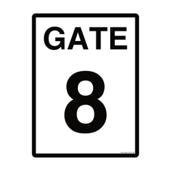 Construction Site Gate Signs