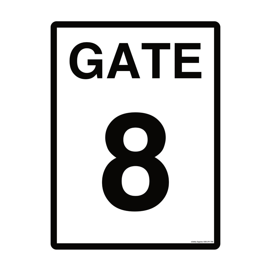 Construction Site Gate Signs