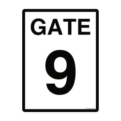 Construction Site Gate Signs