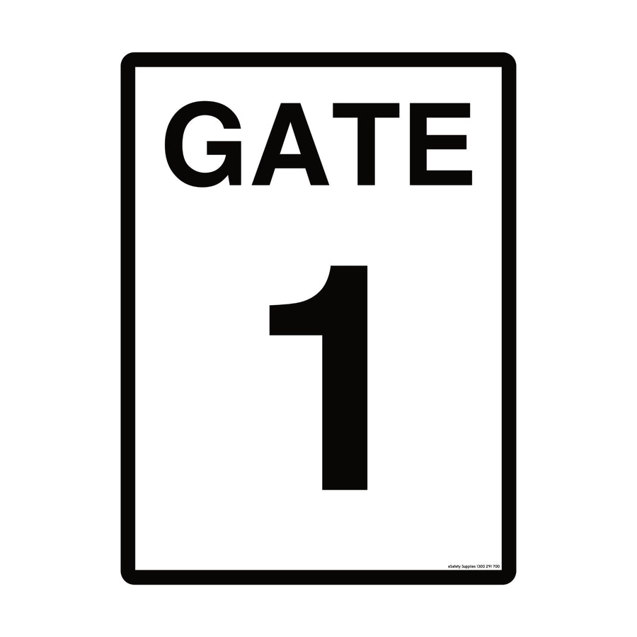 Construction Site Gate Signs