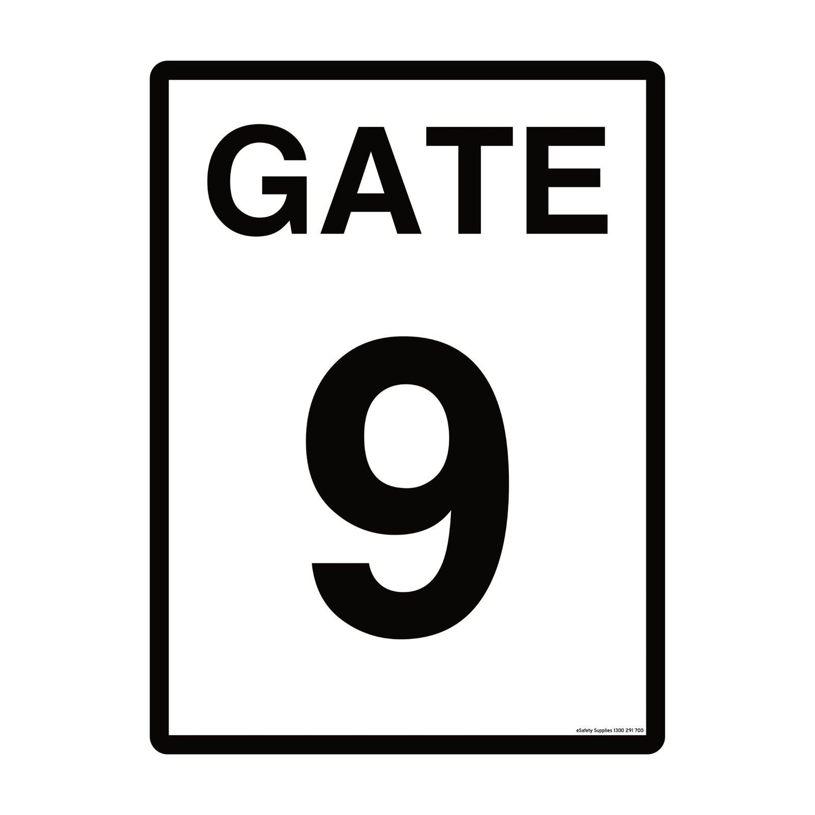 Construction Site Gate Signs