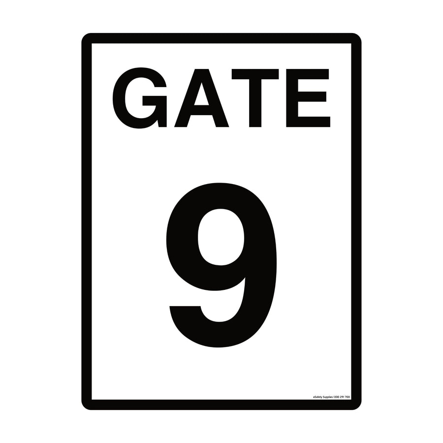 Construction Site Gate Signs
