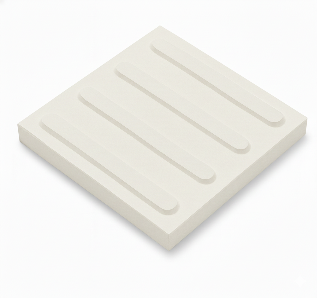 Precast Concrete Directional Tactile Paver - 40mm