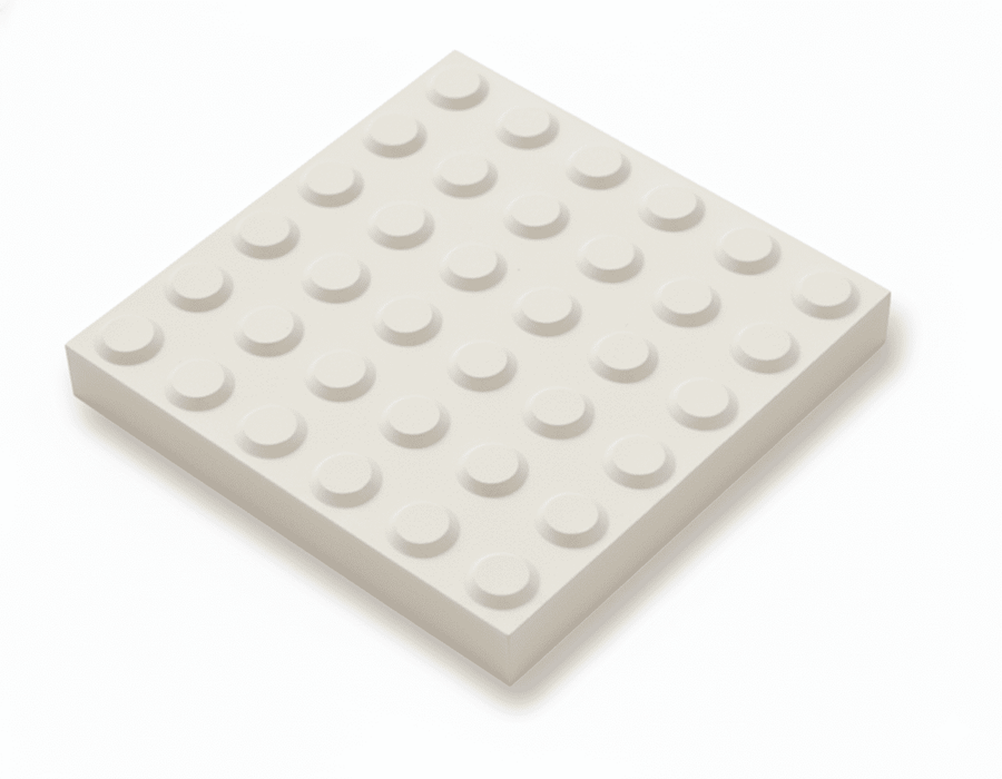 Precast Concrete Hazard Tactile Paver - 40mm