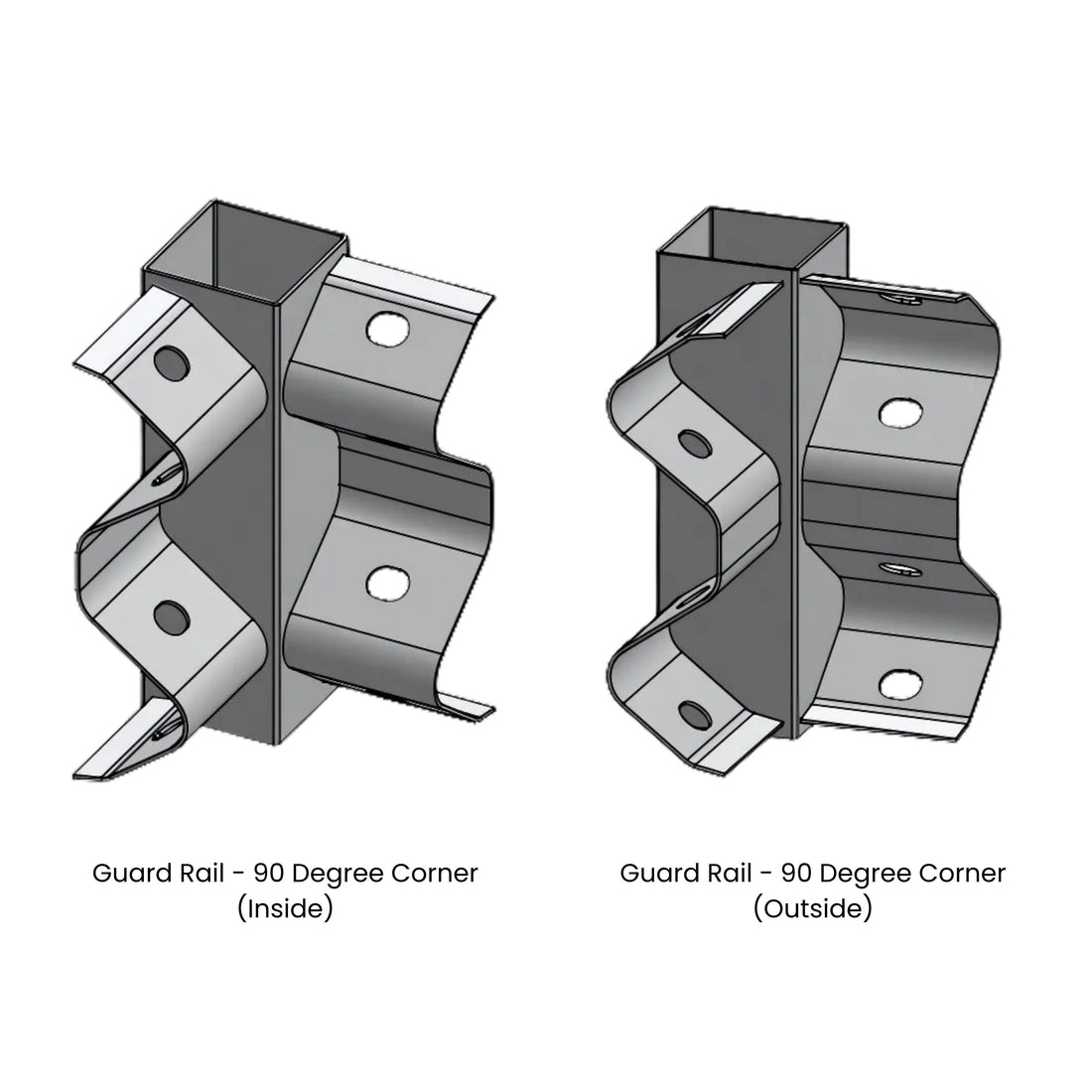 Guard Rail - 90 Degree Corner 6.3 kg