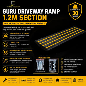Guru Driveway Ramp - 1.2m Section