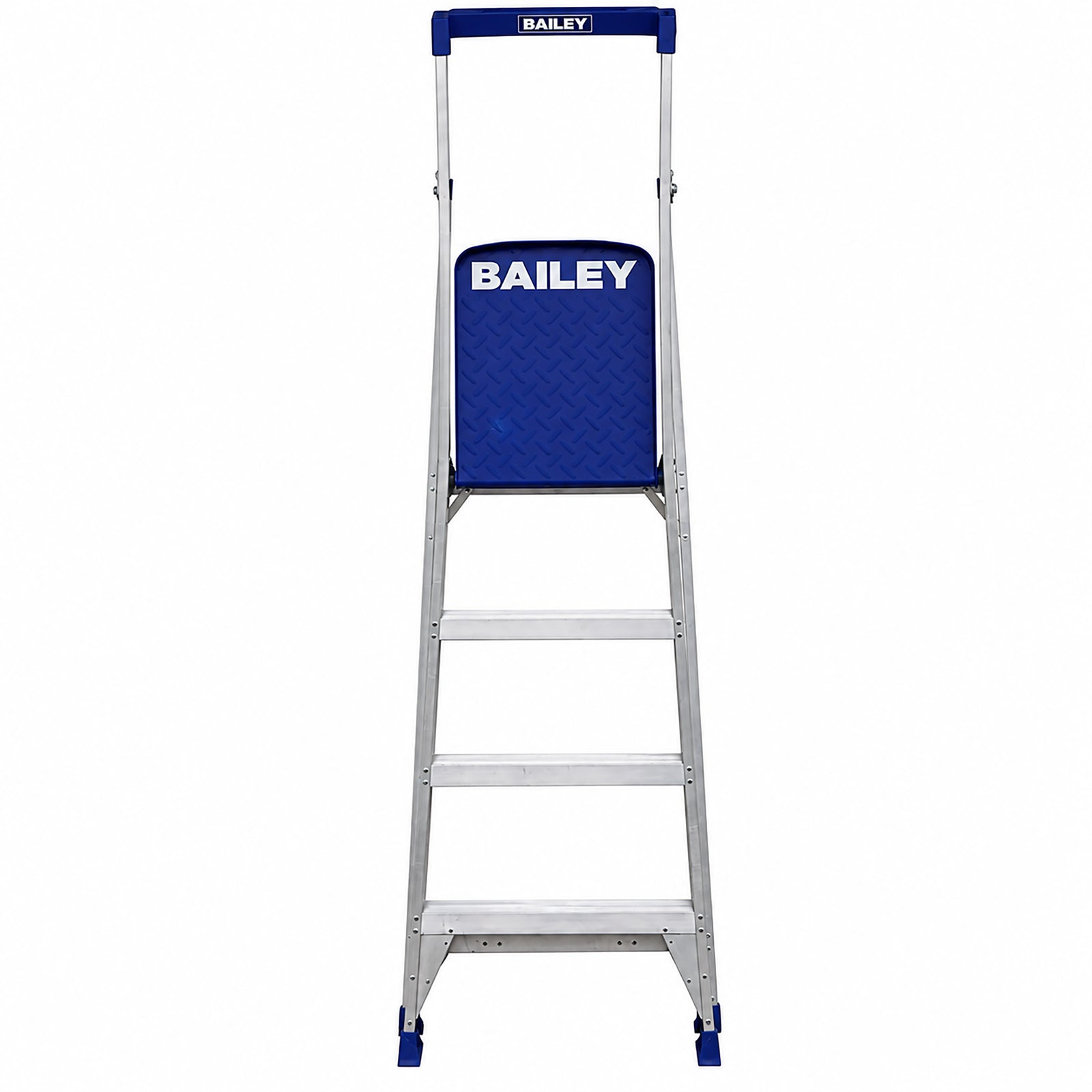 150kg industrial aluminium platform ladder.