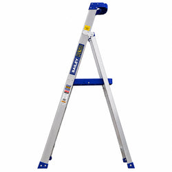 1.2m 4-step aluminium platform stepladder.