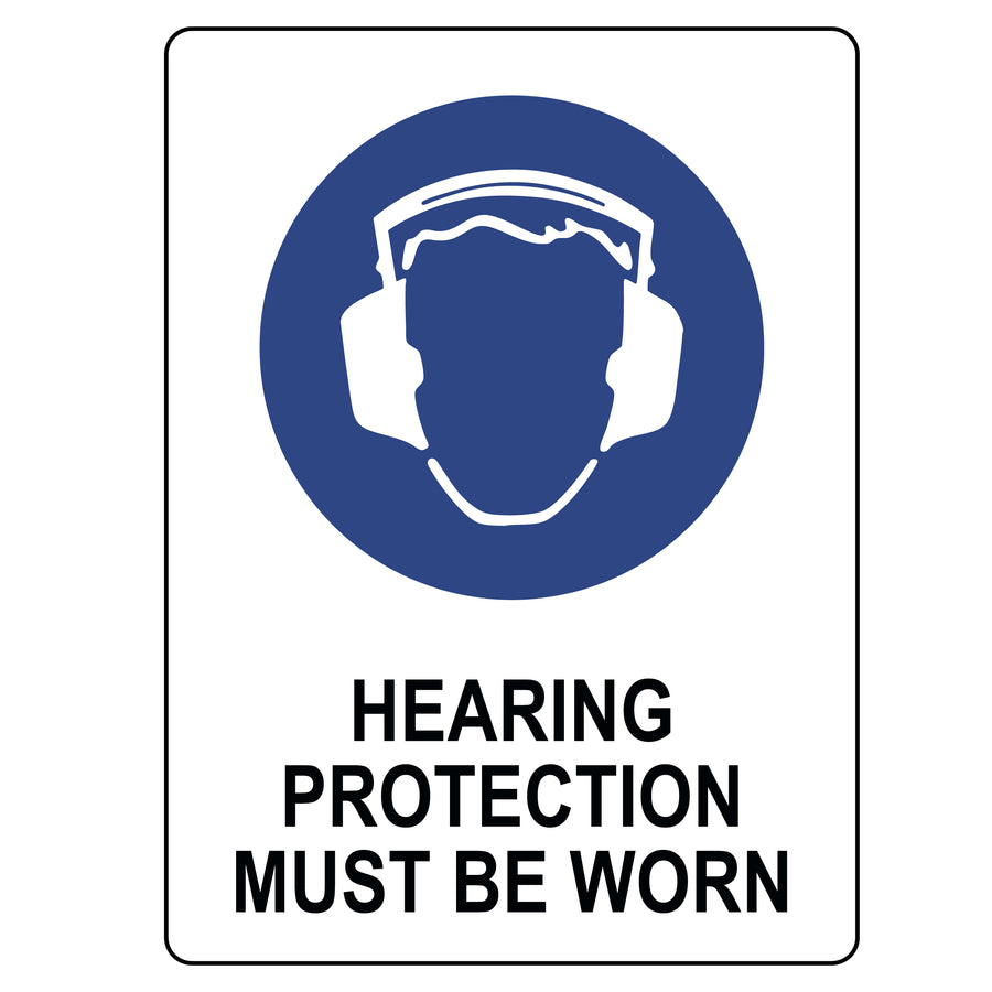 Mandatory Sign - Hearing Protection Must Be Worn