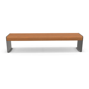 Hyve 2m Bench Seat – Surface Mount (Blackbutt Finish)