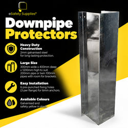 Half-dome safety mirror mounted flat against a wall, providing 180-degree panoramic visibility in warehouse hallways and aisles.