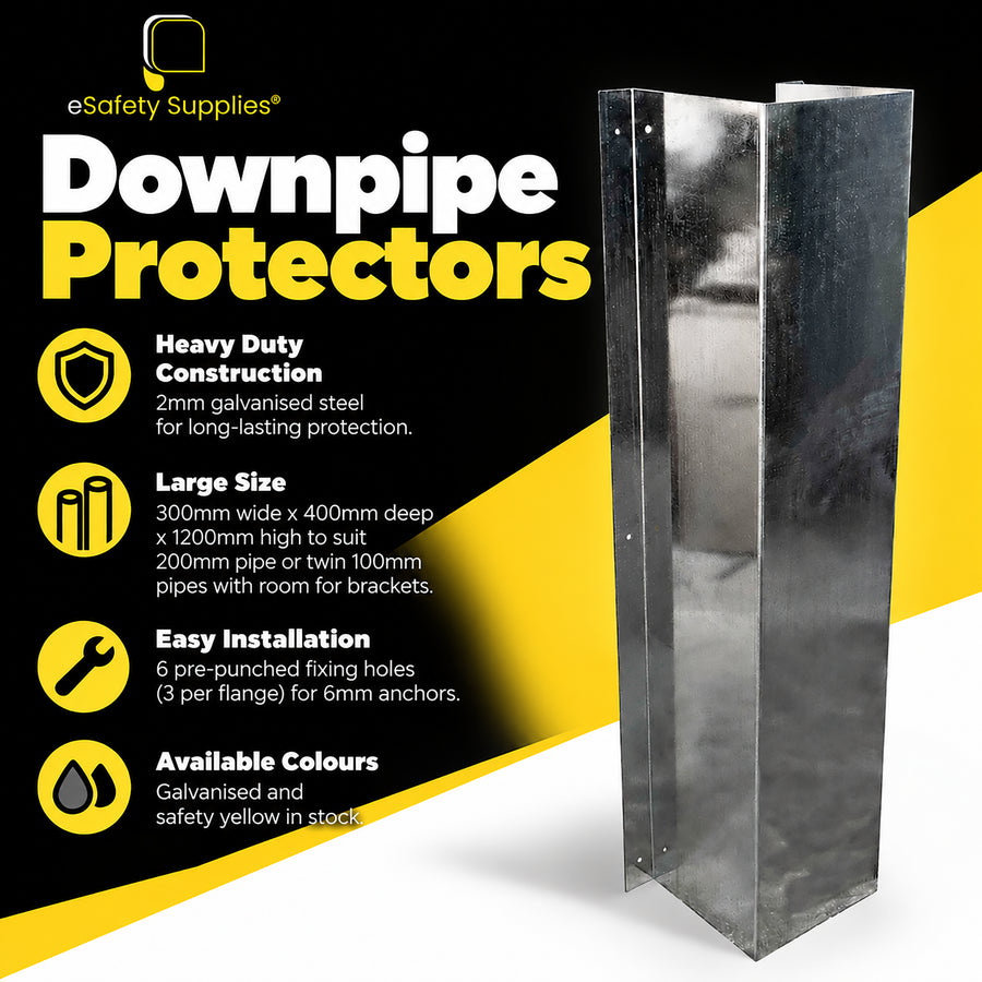 Half-dome safety mirror mounted flat against a wall, providing 180-degree panoramic visibility in warehouse hallways and aisles.
