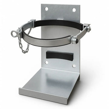 Heavy Duty Vehicle Bracket Suits 9kg Extinguisher — Silver