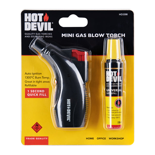 Hot Devil Mini Gas Blow Torch