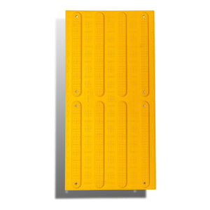 Tactile Indicator Plate - Directional - Fibreglass - 300 x 600mm 3.5 kg Color Black TI-DP-B