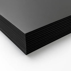 3mm Corflute Protection Sheet – 350gsm (1830 x 1220mm) Black