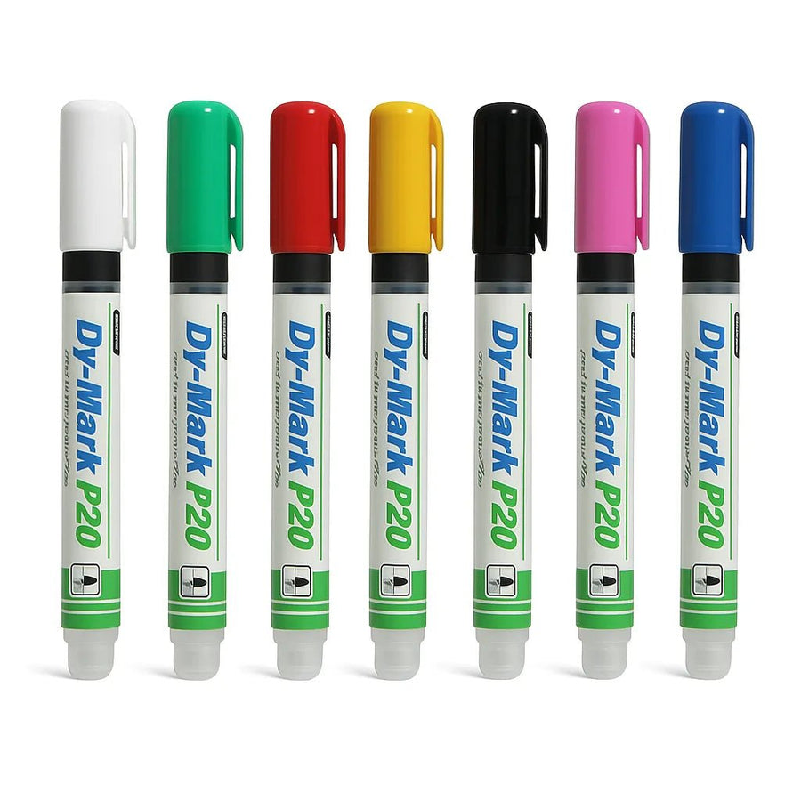 Paint Marker P20 Reversible Bullet/Chisel Tip - 12 Pack