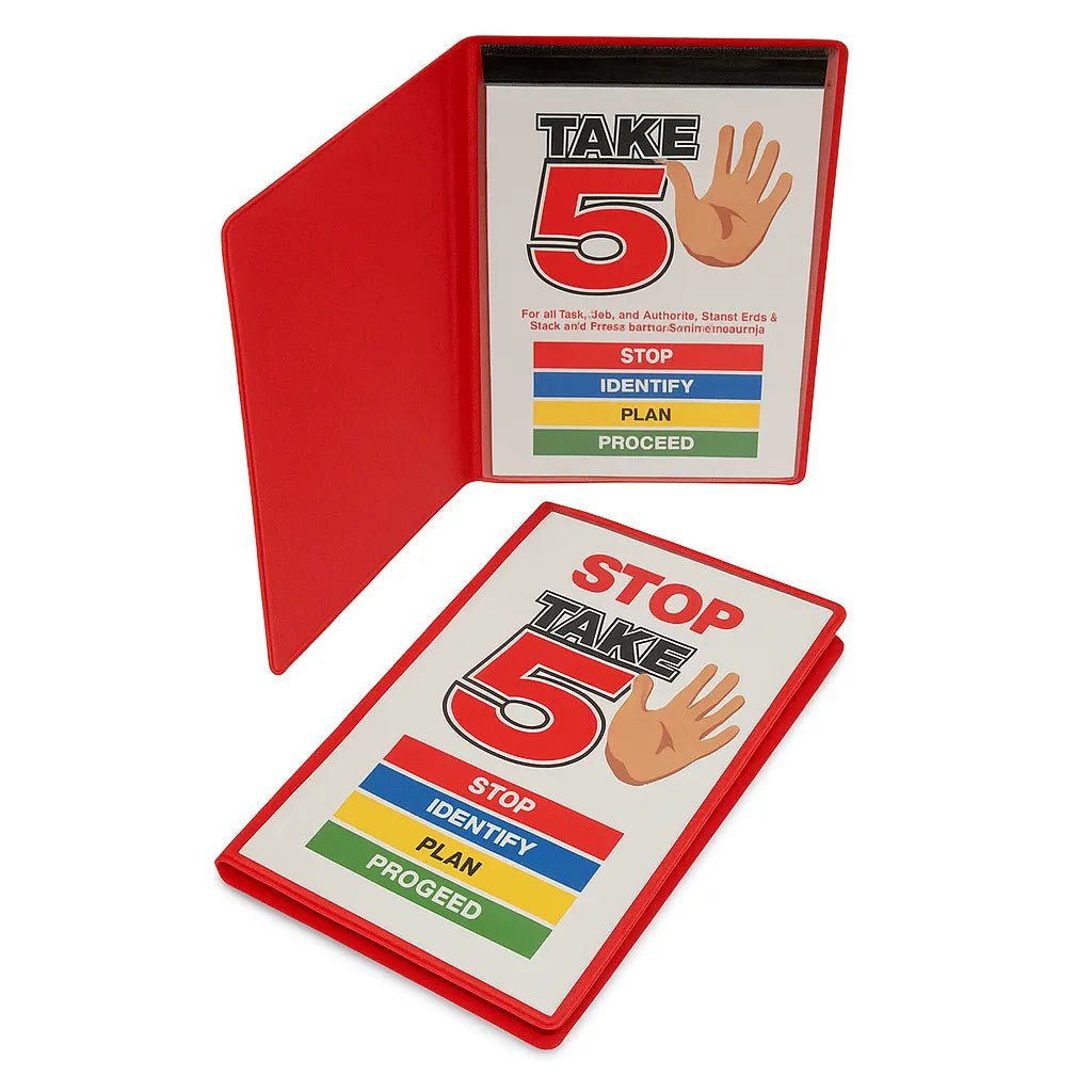 Take 5 Safety Books – Cover & Booklet
