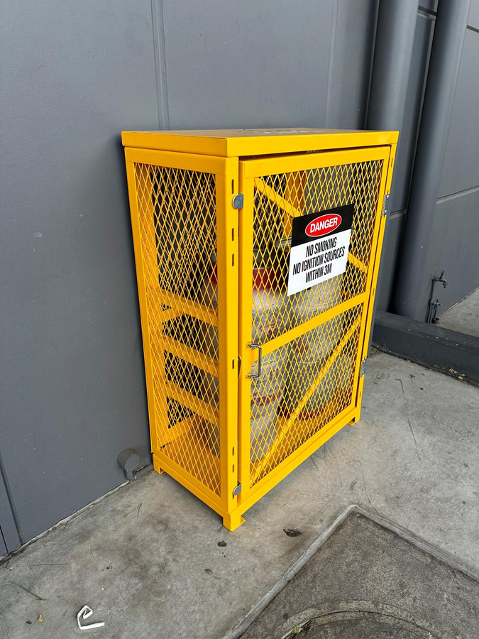 LPG Gas Cage – 2 Cylinder x 15 Kilogram