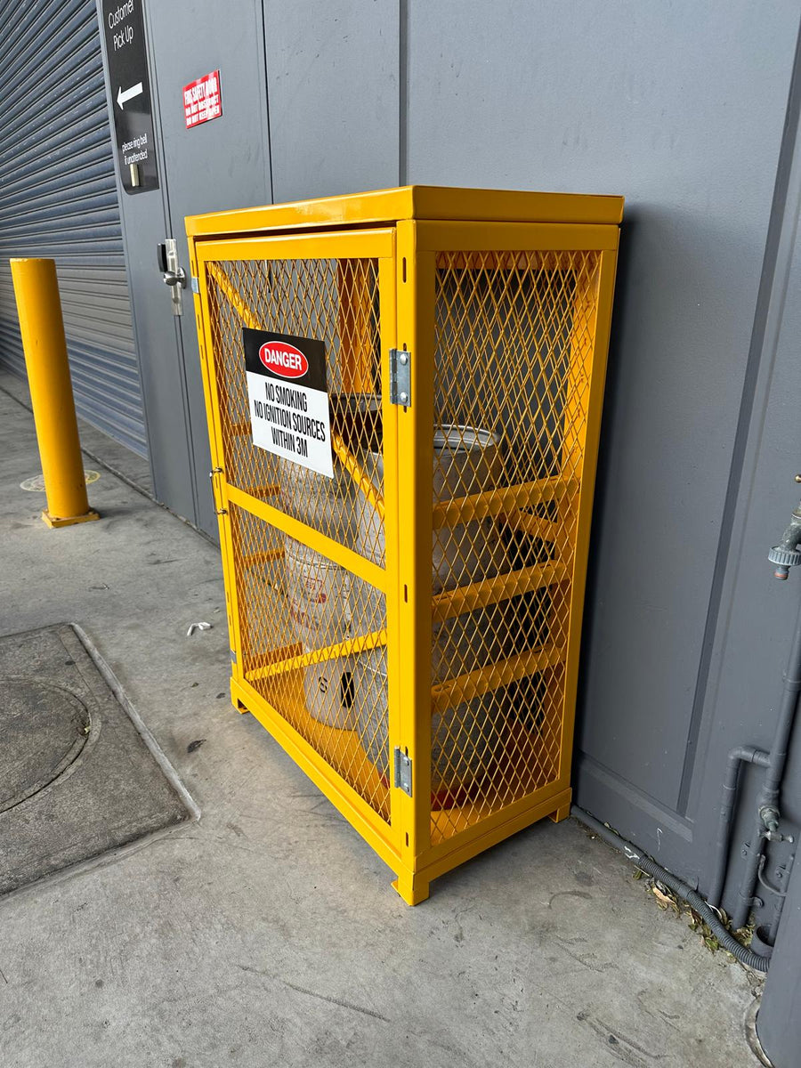 LPG Gas Cage – 2 Cylinder x 15 Kilogram