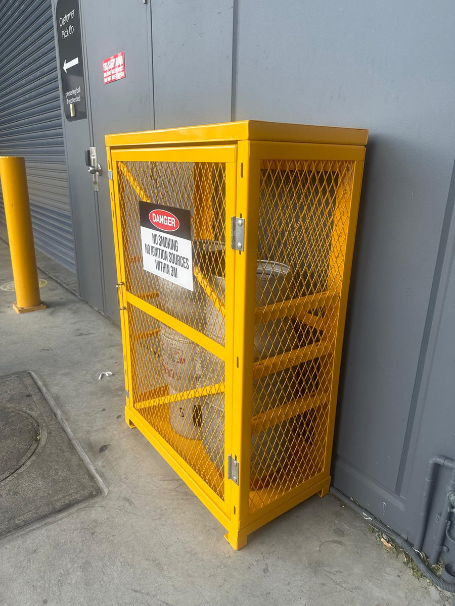LPG Gas Cage – 2 Cylinder x 15 Kilogram
