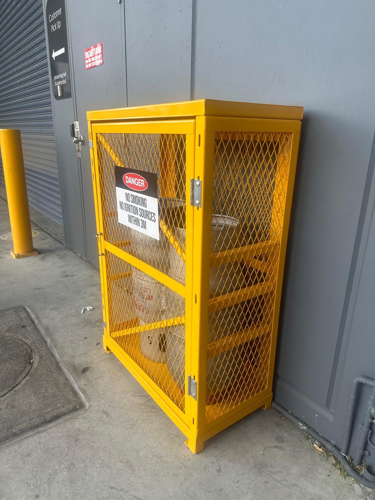 LPG Gas Cage – 2 Cylinder x 15 Kilogram