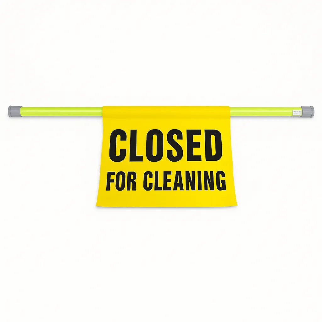 Toilet closed Sign – Retractable