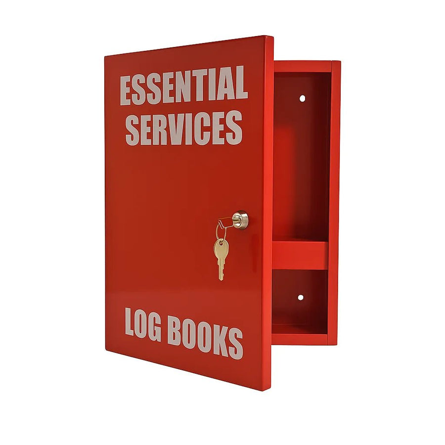Essential Services Log Book Cabinet Metal Includes 003 Lock & keys