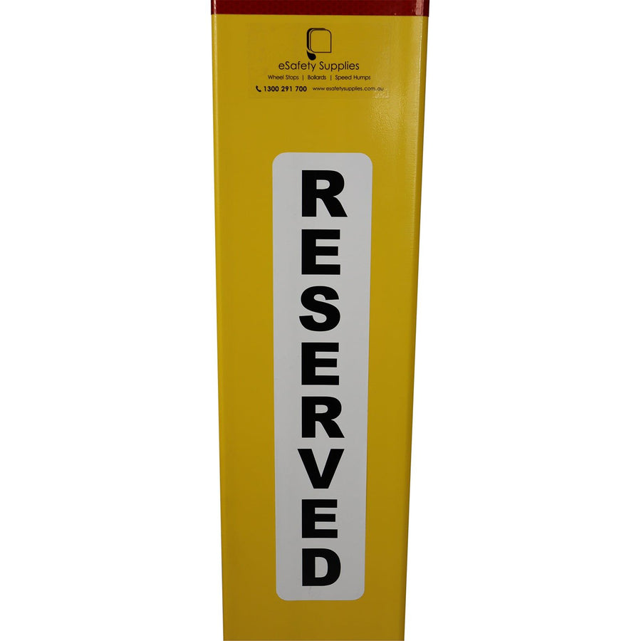 Parking Protector Sticker 21 kg Sticker Type Visitor PPS-V