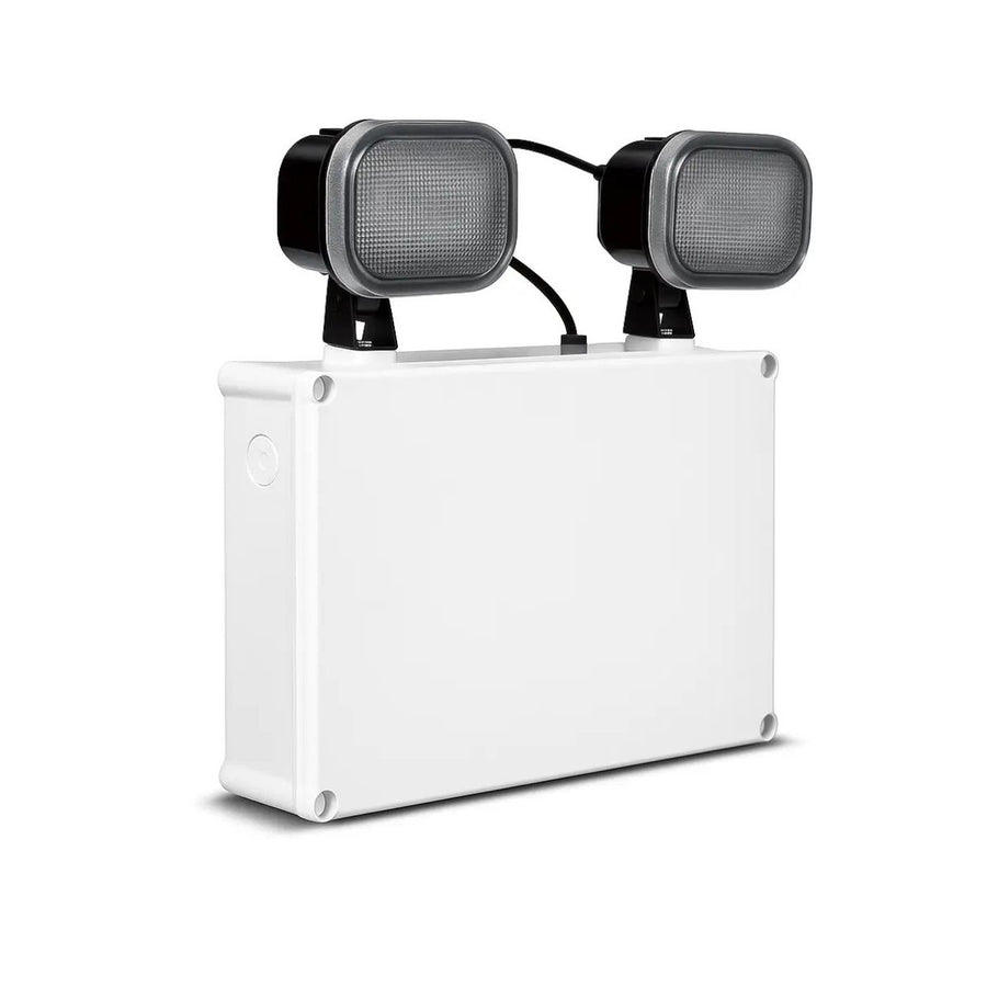 IP65 LED Twin Spot Emergency Light - Weatherproof