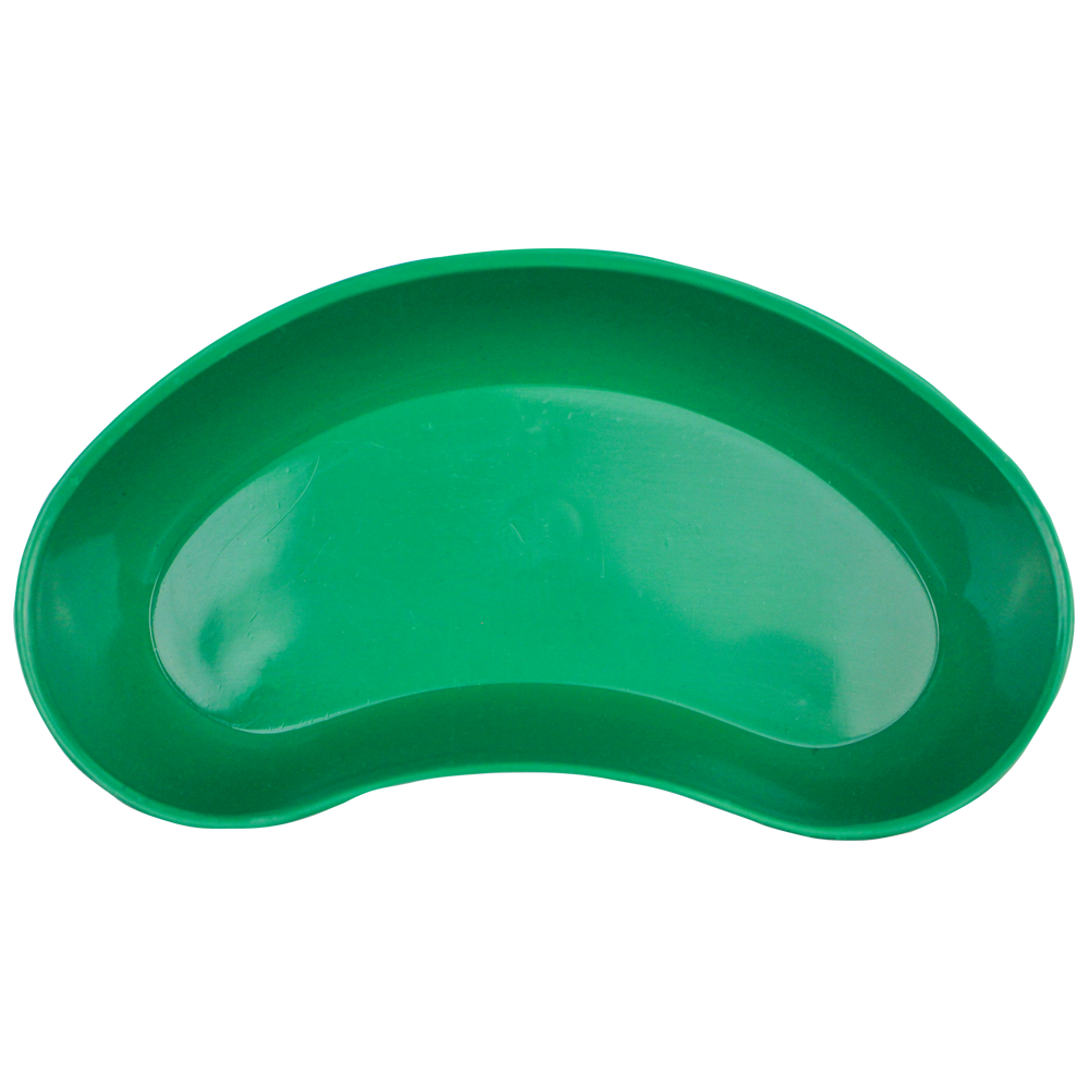 Disposable Green Plastic Kidney Dish 200mL