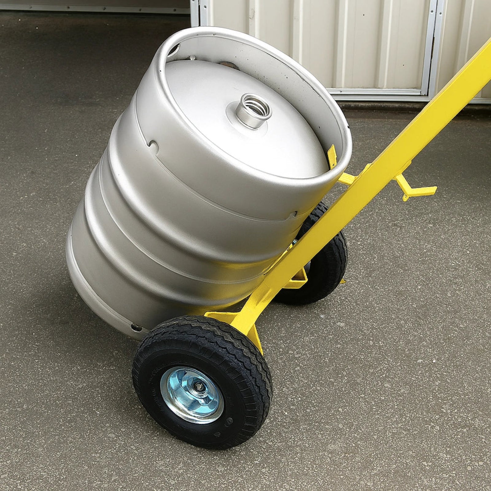 The Keg Mate Trolley with Pneumatic Wheels