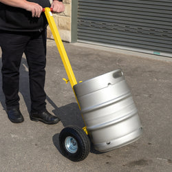 The Keg Mate Trolley with Pneumatic Wheels